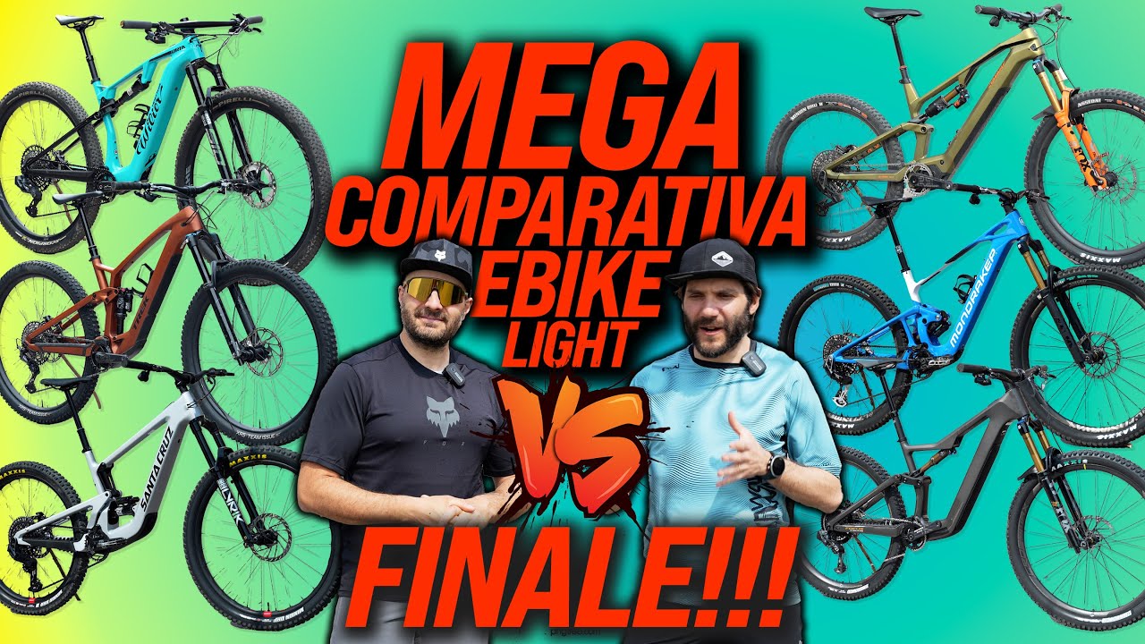 MEGA COMPARATIVA EBIKE LIGHT...CHI HA VINTO!?!