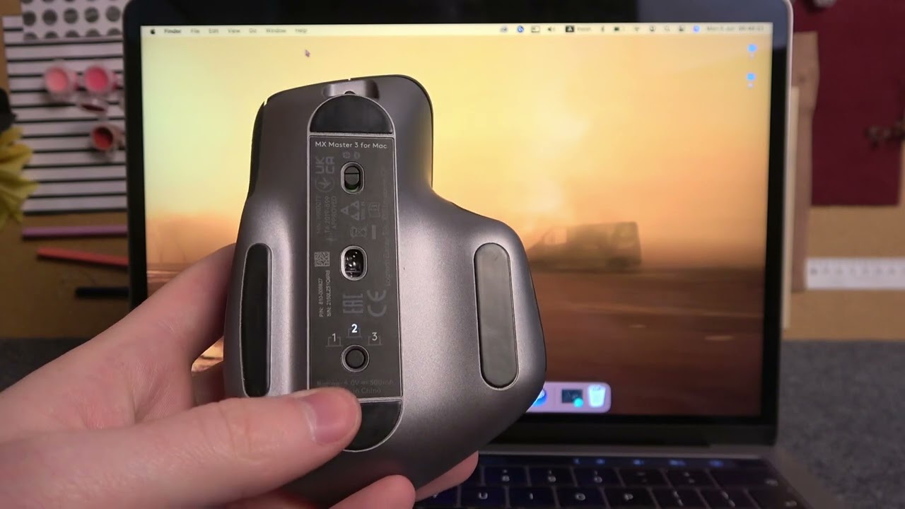 Как подключить Logitech MX Master 3 к MacBook