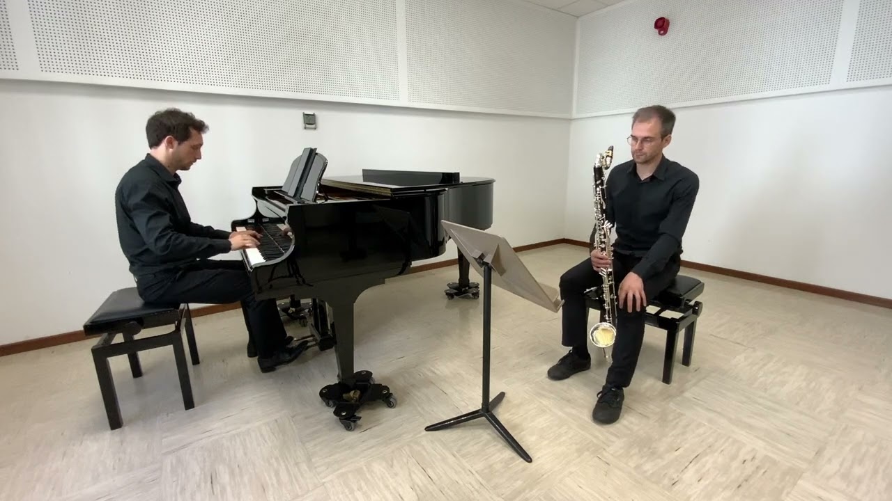 Spohr Clarinet Concerto n.2 - 2nd mvt on Bass Clarinet