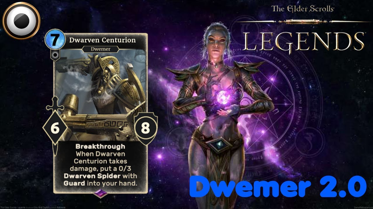 The Elder Scrolls Legends – Dwemer 2.0 Deck!