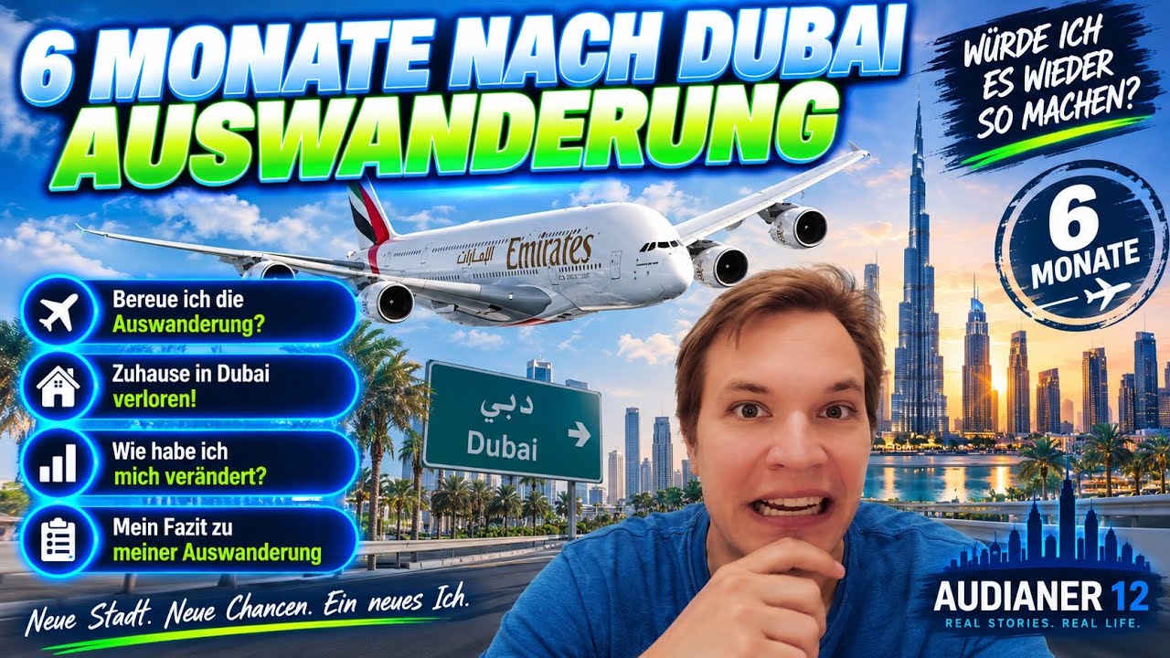 Auswanderung nach DUBAI | Mein FAZIT nach 6 MONATEN | Würde ICH es WIEDER so MACHEN?