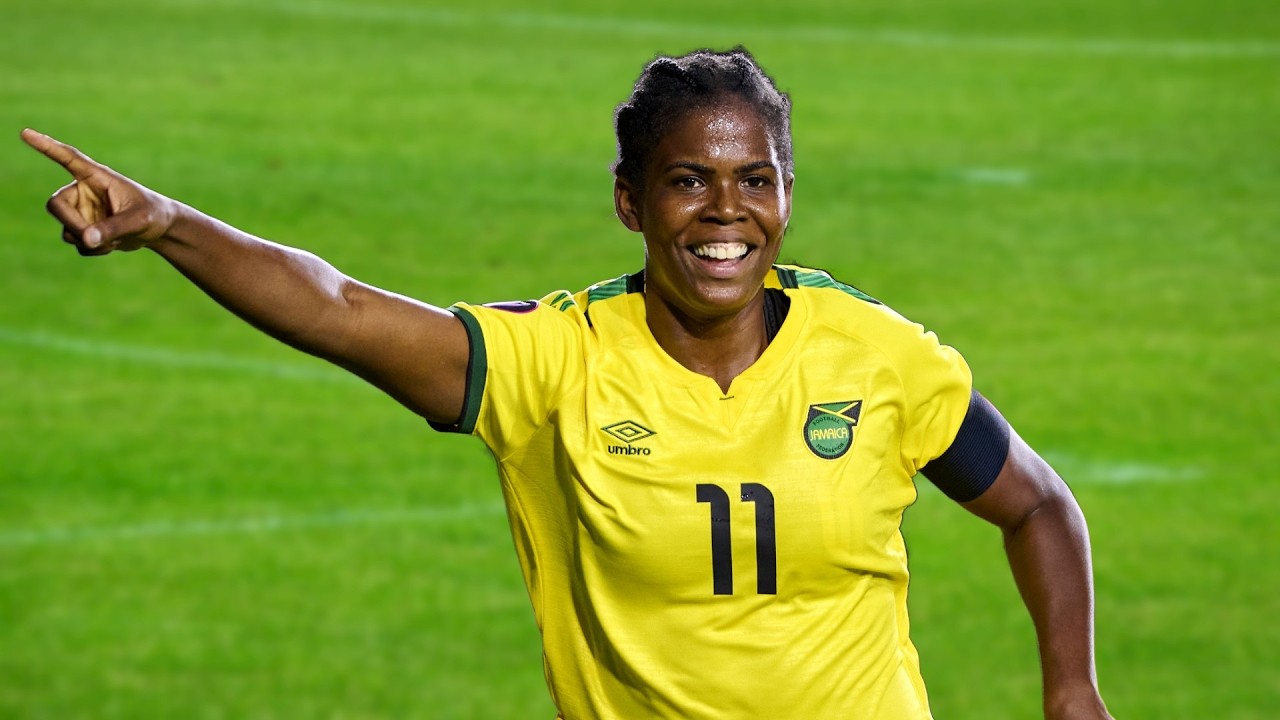 Khadija Shaw 2 Goals + Assist 🇯🇲🔥 | Jamaica 3–2 Nicaragua