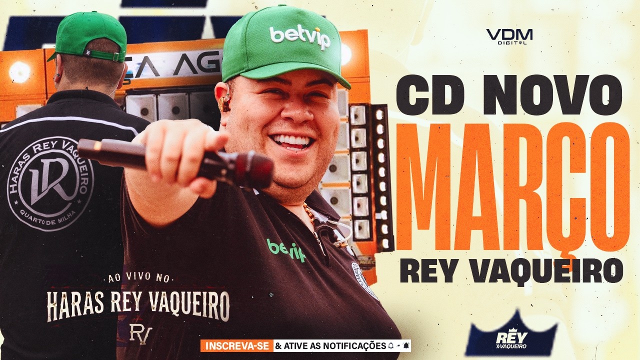 REY VAQUEIRO - REPERTÓRIO NOVO ATUALIZADO AO VIVO NO HARAS ( 10 MÚSICAS INÉDITAS ) MARÇO 2026