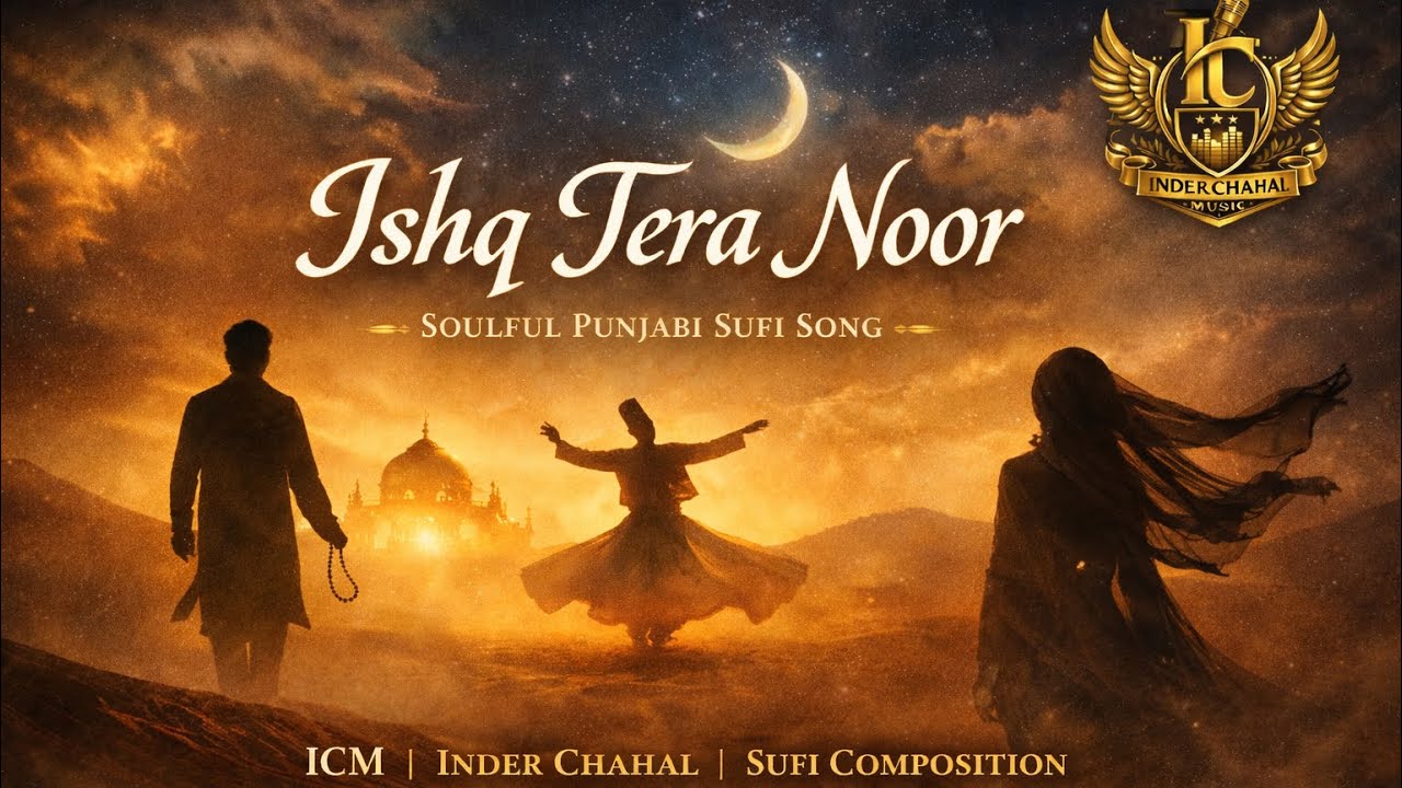 Ishq Tera Noor (Sufi Love Song) | Soulful Punjabi Sufi Track | Inder Chahal ICM |