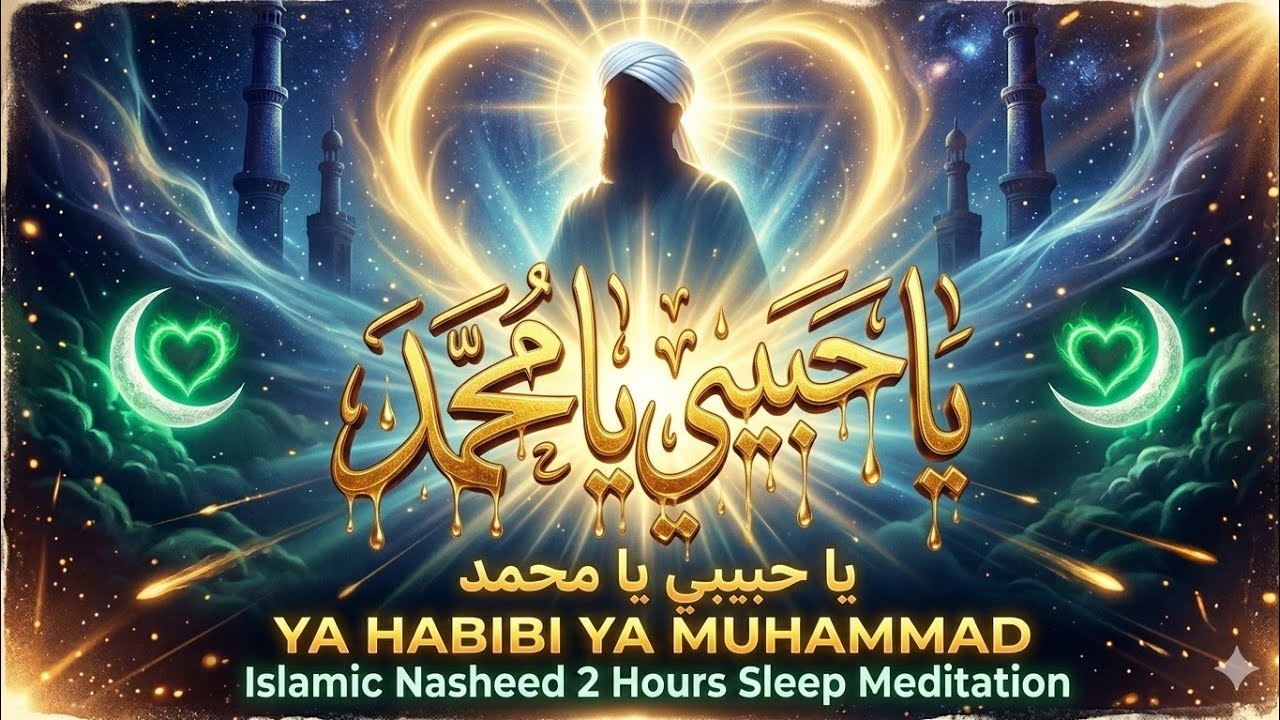 يا حبيبي يا محمد | Ya Habibi Ya Muhammad - Islamic Nasheed Relaxation 2 Hours Sleep Meditation