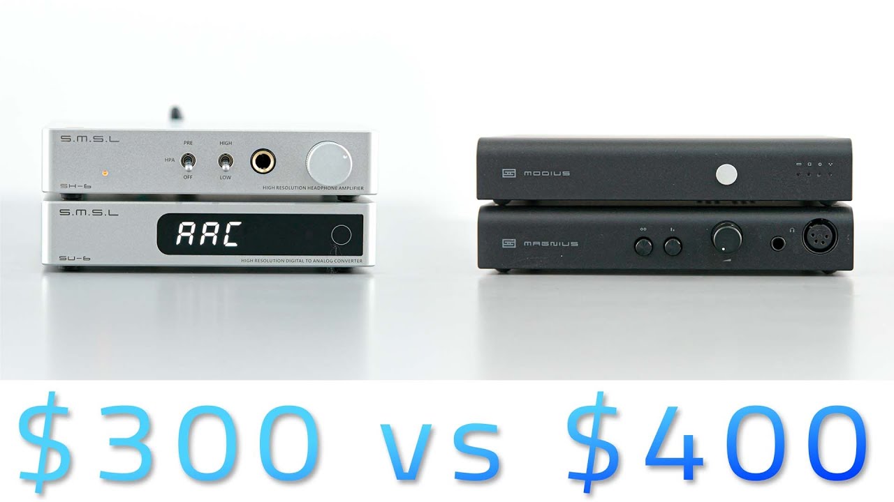 My favorite $300 and $400 AMP DAC Stacks!