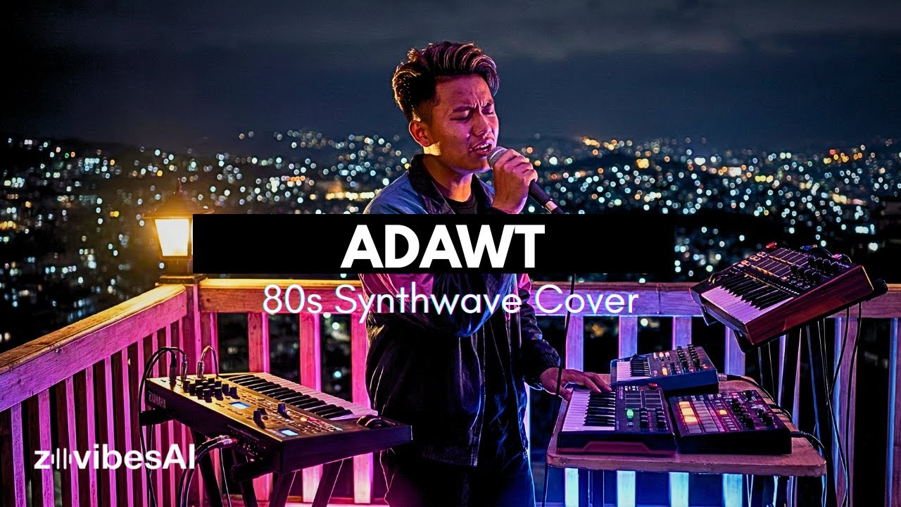 AG Ralte - Adawt ft Richie Fanai (80s Synthwave Style Cover)