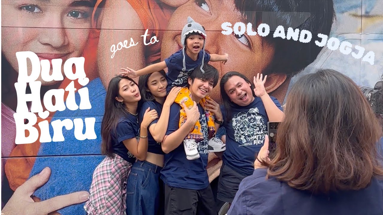 DUA HATI BIRU goes to Solo & Jogja VLOG 💙🩵 : radio visit, kuliner di jogja dan solo, adam ketiduran