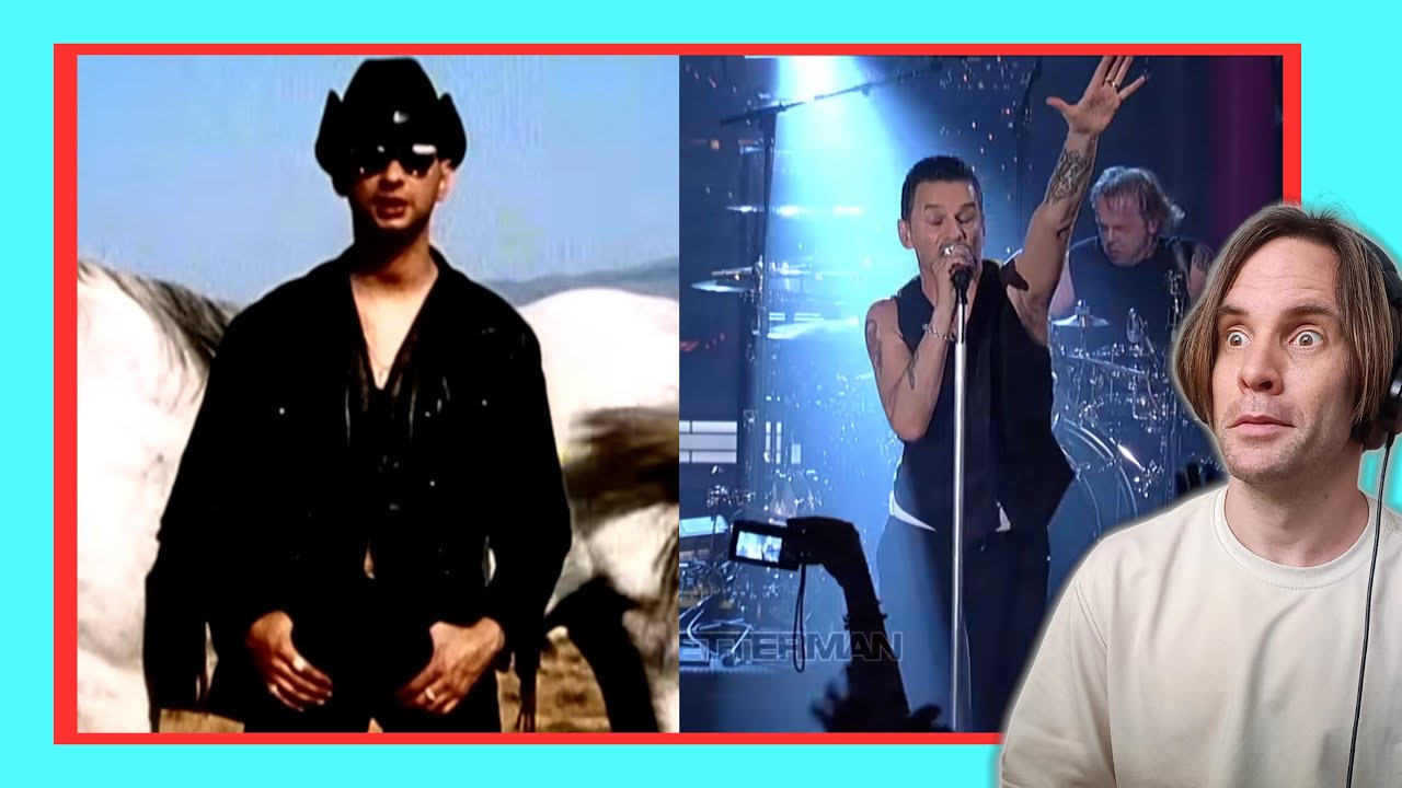 Depeche Mode - Personal Jesus (Music Video & Live) /// 1ST TIME REACTION