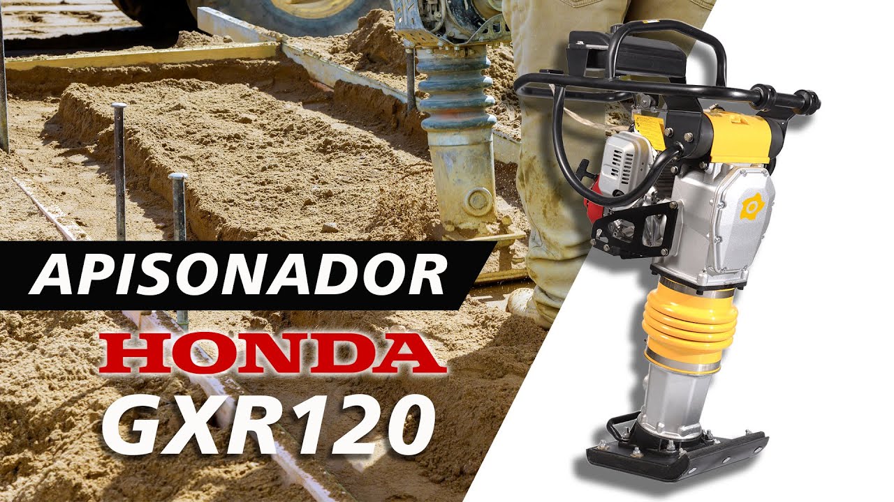 Apisonador 🦘 Honda GXR120 ⛽ - Maquitec