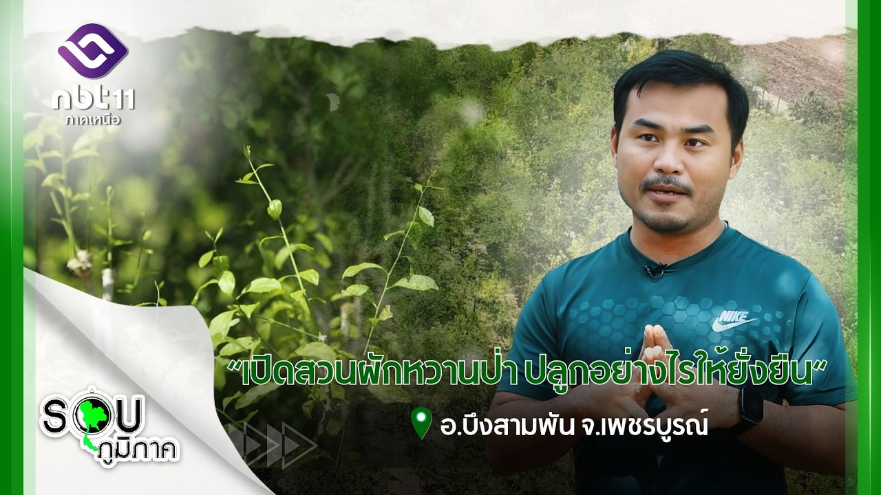 รายการรอบภูมิภาค เปิดสวนผักหวานป่า ปลูกอย่างไรให้ยั่งยืน