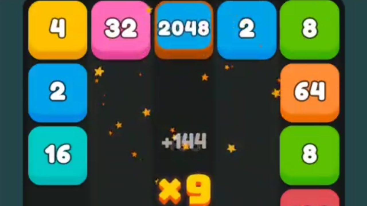 2048 | Number Shoot - 2048 Merge - Gameplay Part 2: (Unlock 512, 1024, 2048)