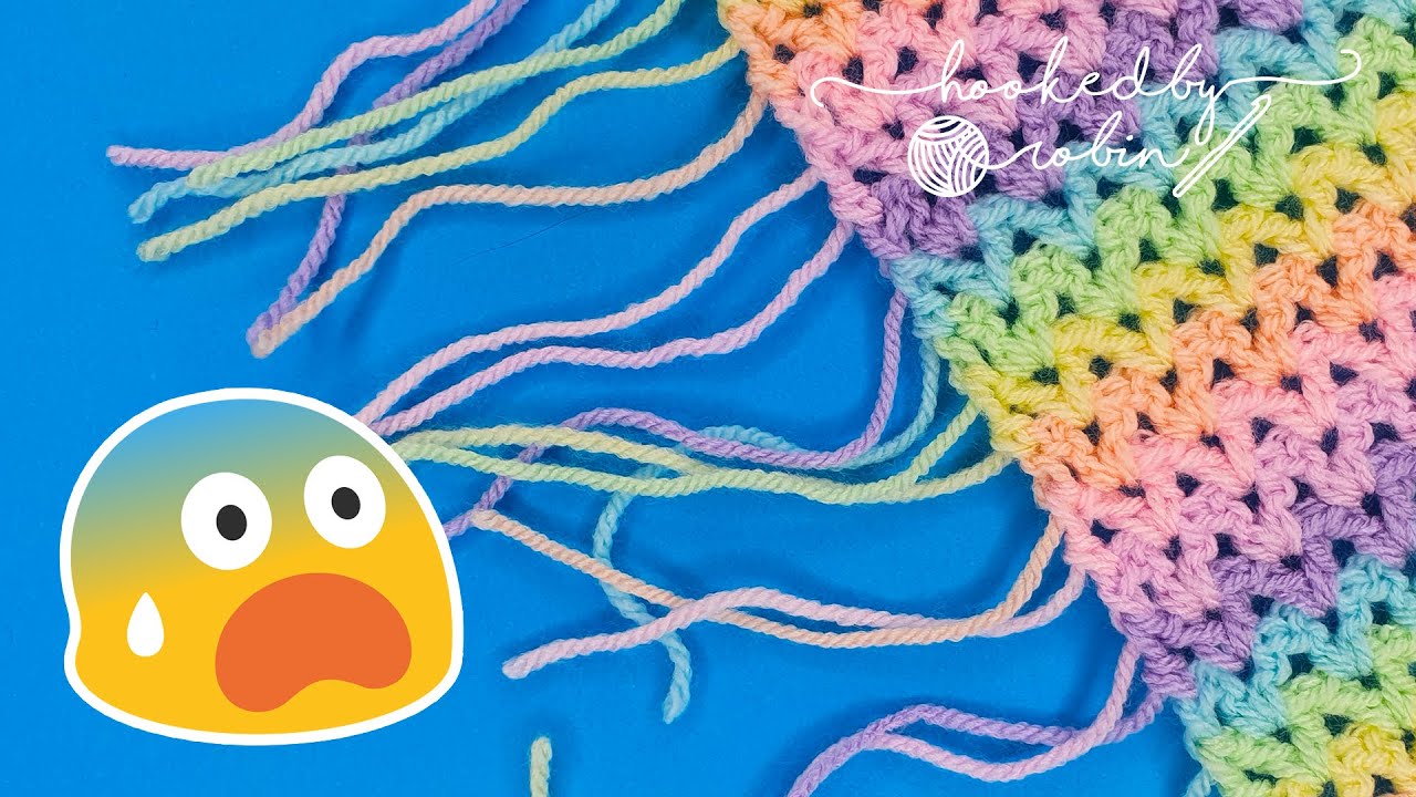 Beginner Crochet: Weave in Your Ends | 2 DIFFERENT WAYS!