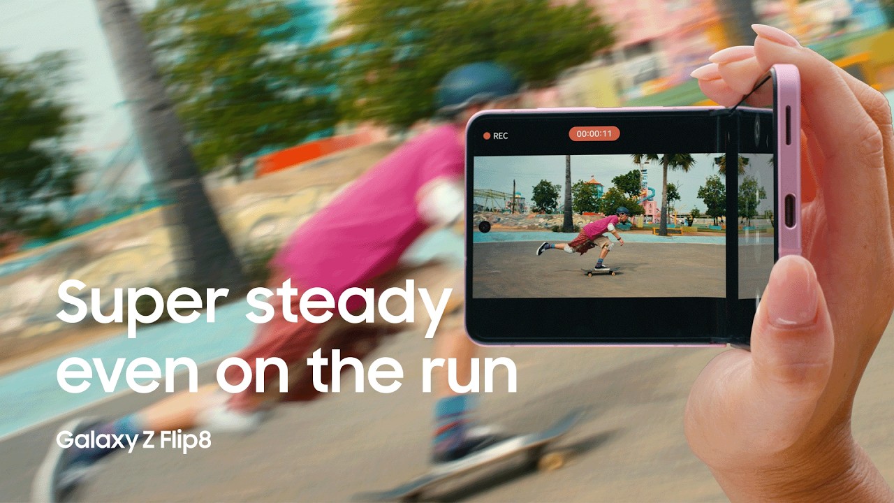 Super Steady Video | Galaxy Z Flip8 | Samsung