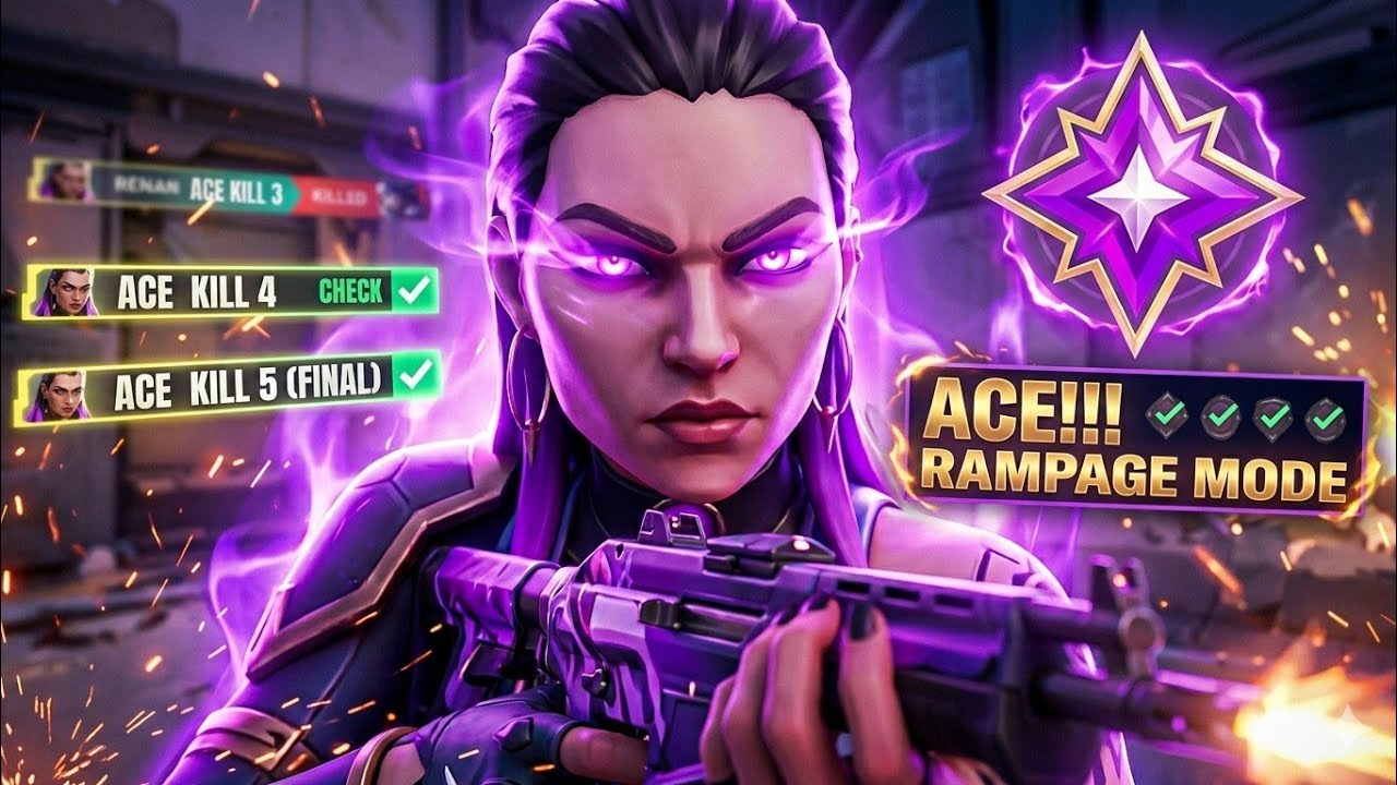 REYNA RAMPAGE MODE 😈 👽 Kuronami Vandal