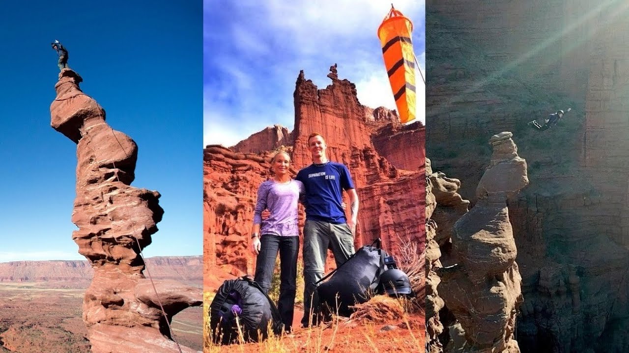 Moab Dream - 1st Rock Climb & BASE Jump Adventure: Ancient Art