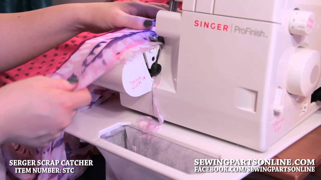 Serger (Overlock Machine) Scrap Catcher