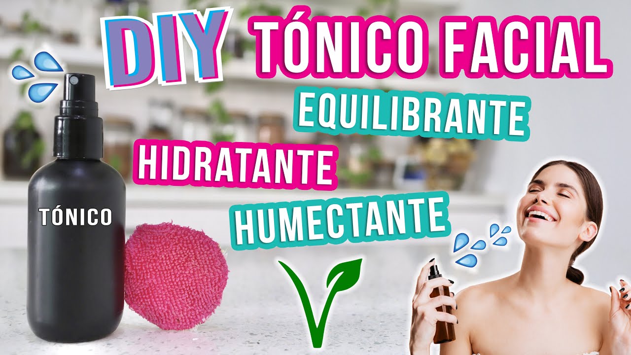 TÓNICO FACIAL EQUILIBRANTE - DIY - COSMÉTICA NATURAL - Mixi