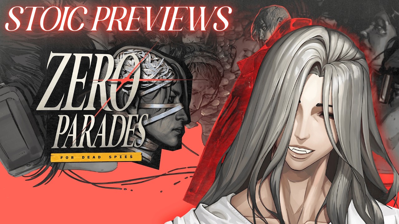 👁️ Stoic previews Zero Parades: For Dead Spies (Disco Elysium devs) ✧ VOD 659『🏛️🔥 Virtue Vtuber』 #Ad