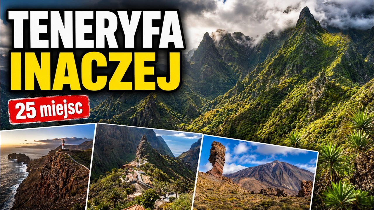 Teneryfa: TOP 25 pomysł&oacute;w, co zobaczyć, zrobić i zjeść