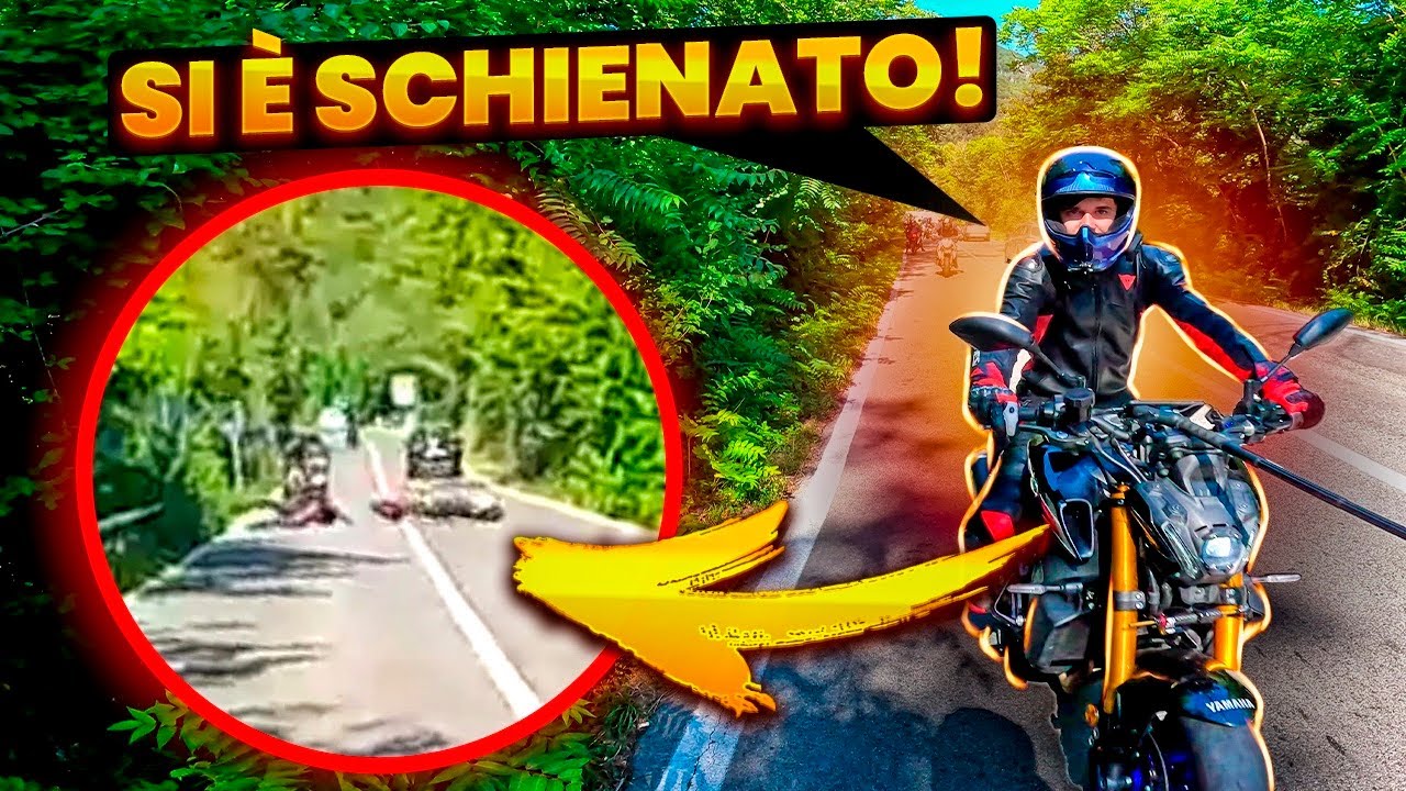 IMPENNA E SI SCHIENA PER COLPA DEL FRENO POSTERIORE!