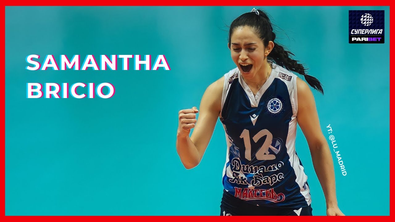 Samantha Bricio 🇲🇽 TOP Volleyball Plays | Dinamo Ak-Bars (2021/22)
