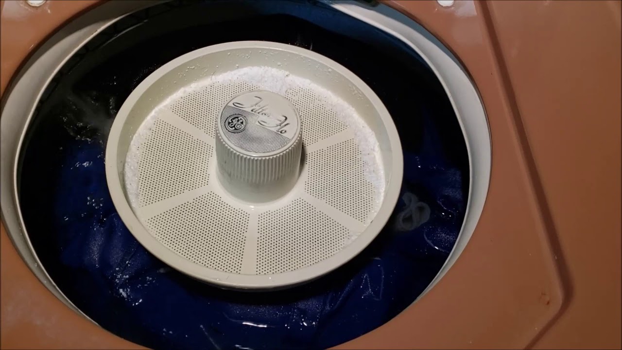Full Cycle- 1965 GE Filter-Flo WA1250A2 Washing Work Shirts