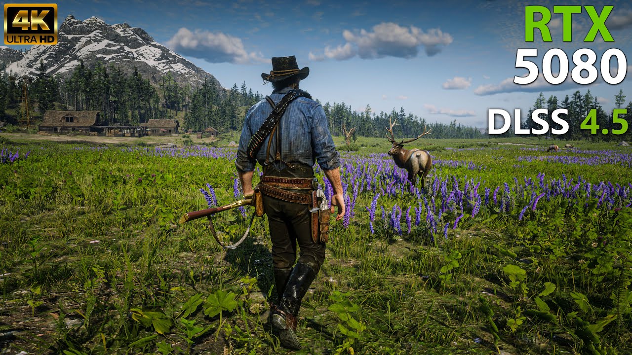 RTX 5080 - Red Dead Redemption 2 (4K UHD 120FPS) DLSS 4.5 - Ultra Graphics Settings Gameplay