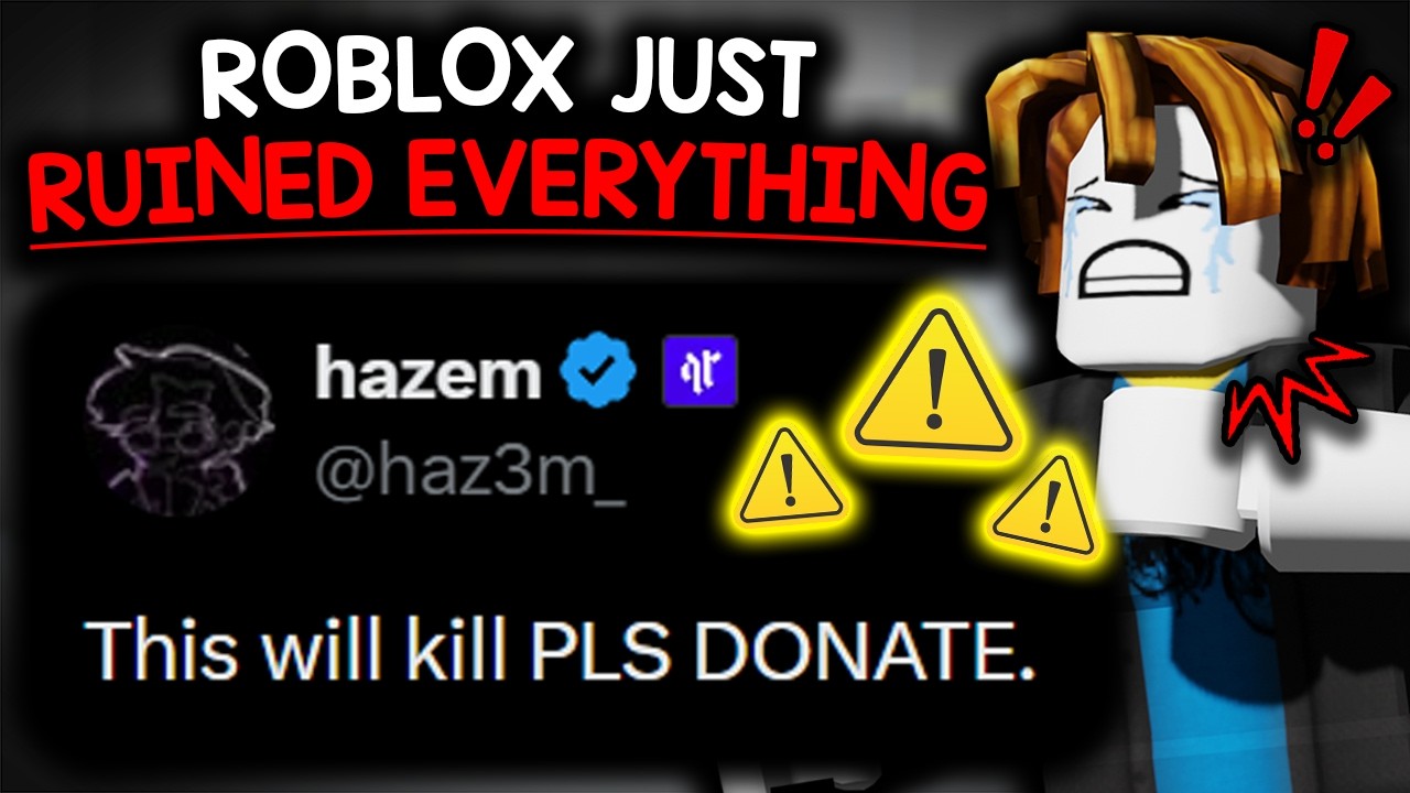 Roblox удаляет игры, принимающие пожертвования... (ПОЖАЛУЙСТА, СДЕЛАЙТЕ ПОЖЕРТВОВАНИЕ)
