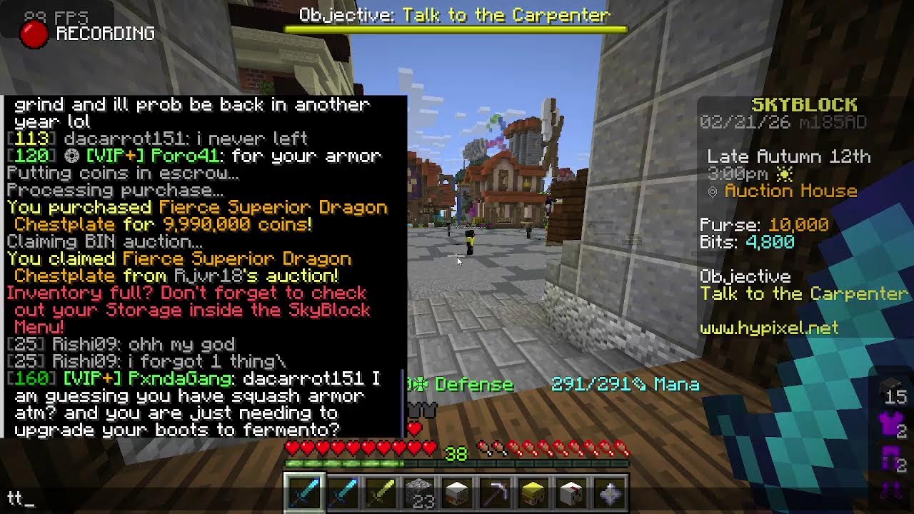 hypixel skyblock making farms