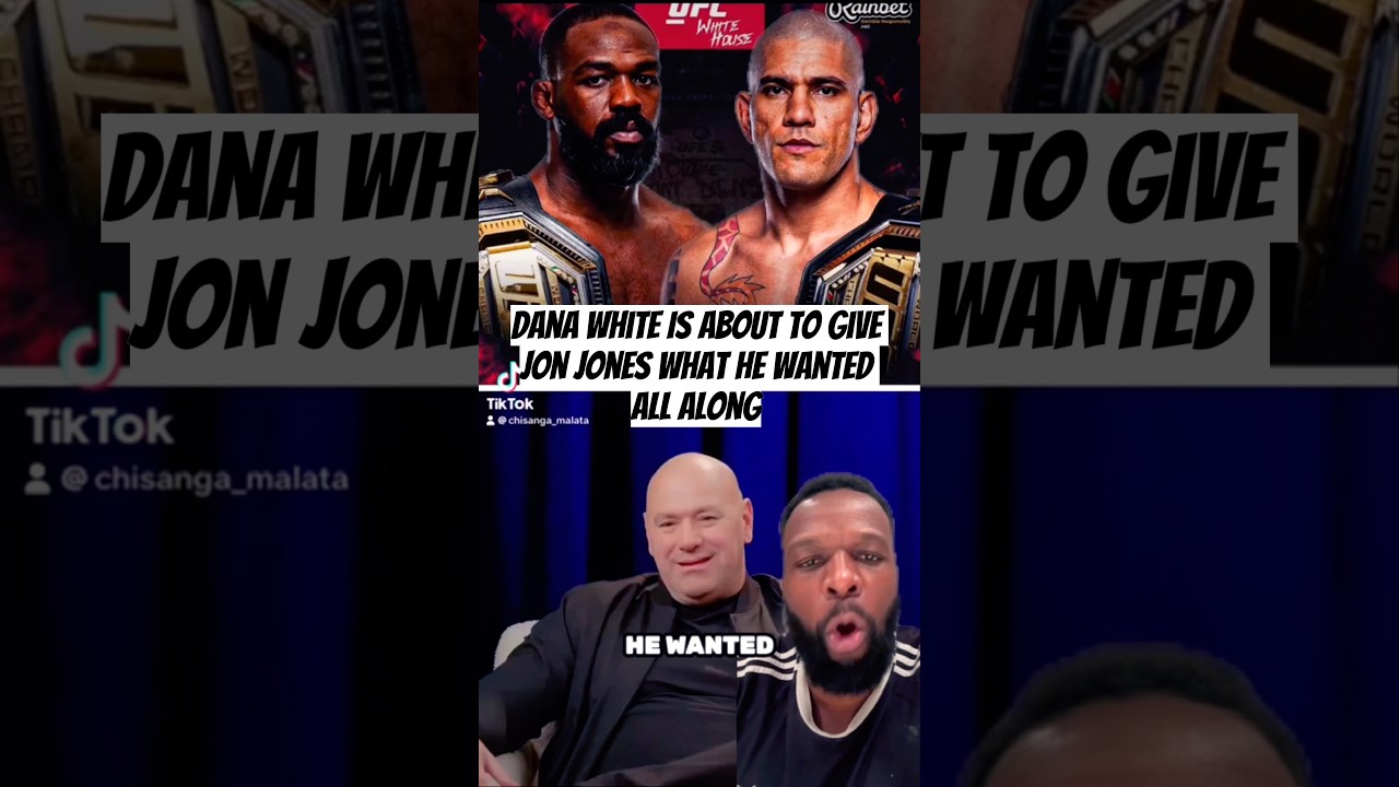 Dana White Is About To Make Jon Jones vs Alex Pereira UFC White House Main Event 
