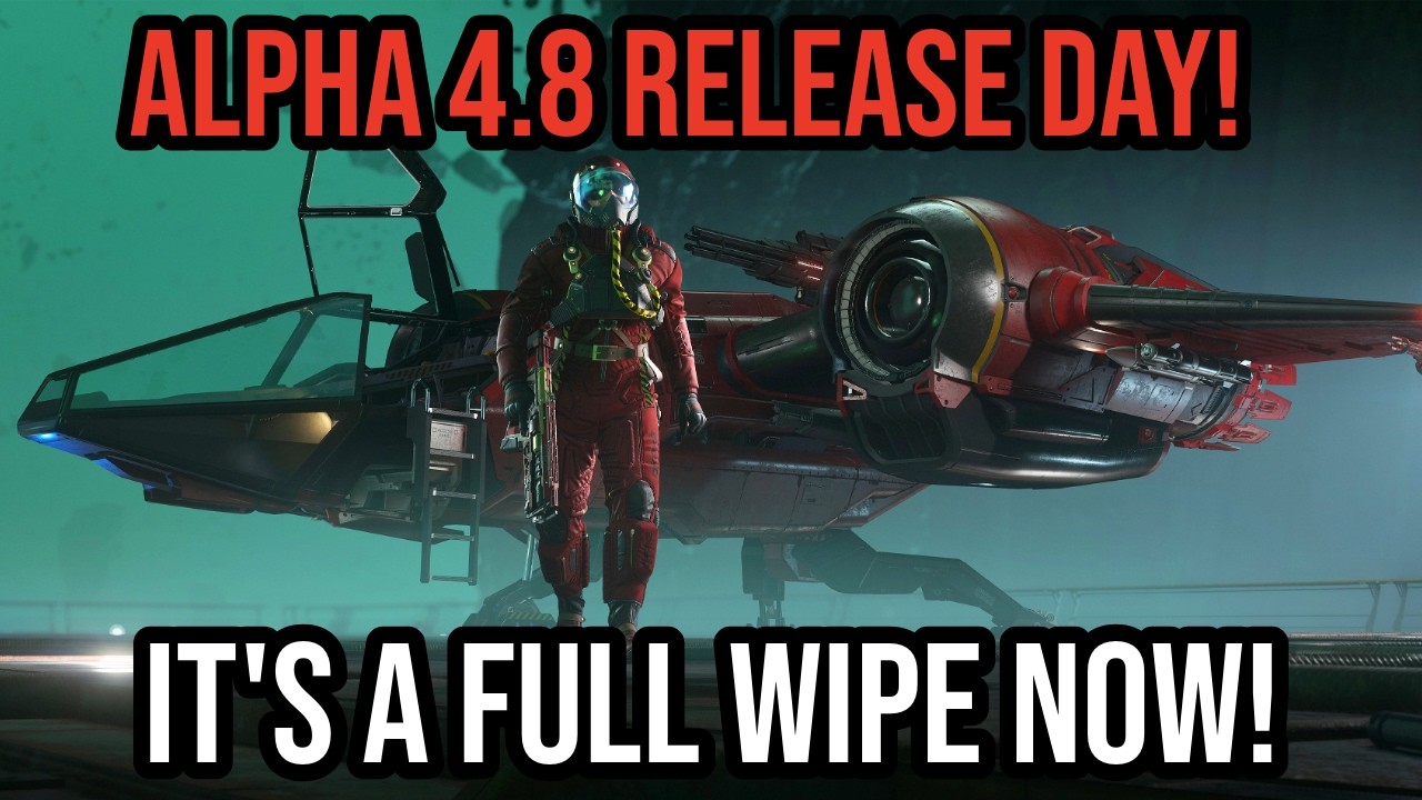 Star Citizen Alpha 4.8 Release Imminent - Wipe Update & Salvage Drama!