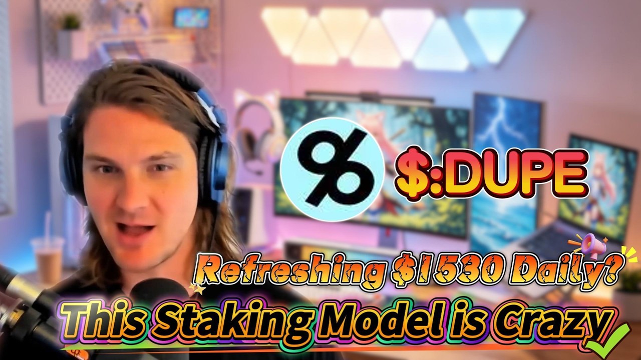 💎 Solana DUPE Staking and 4849% APY &mdash; Here&rsquo;s What I Found