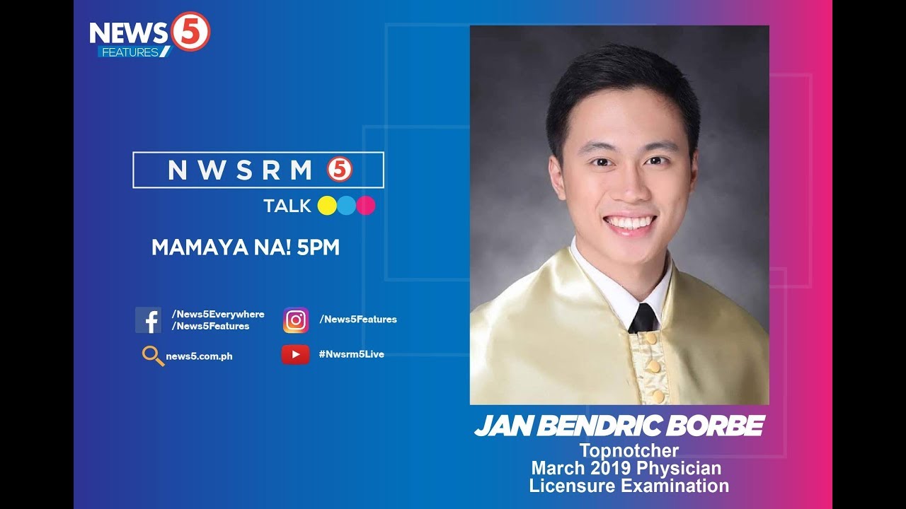 March 2019 PLE Topnotcher Jan Borbe