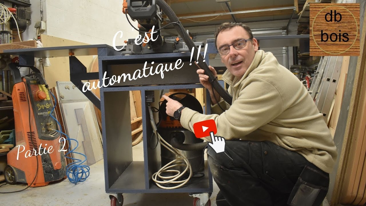 Comment fabriquer un meuble pour ma scie onglet partie 2