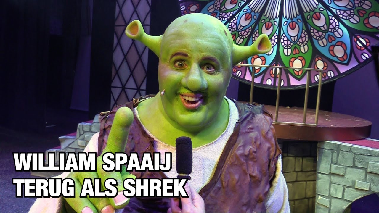 William Spaaij terug als Shrek