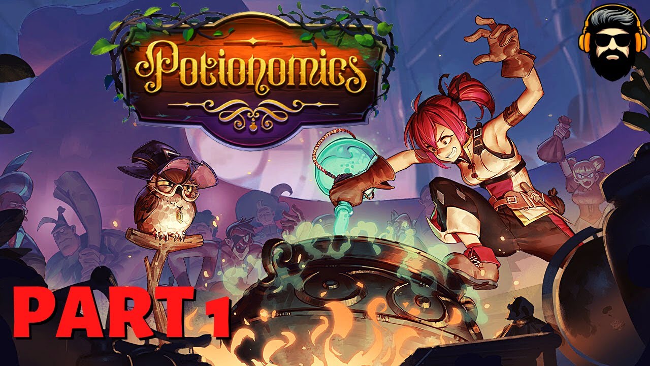 POTIONOMICS Gameplay - Brewing Potions to settle the debt of 1M -  Part 1 (no commentary)