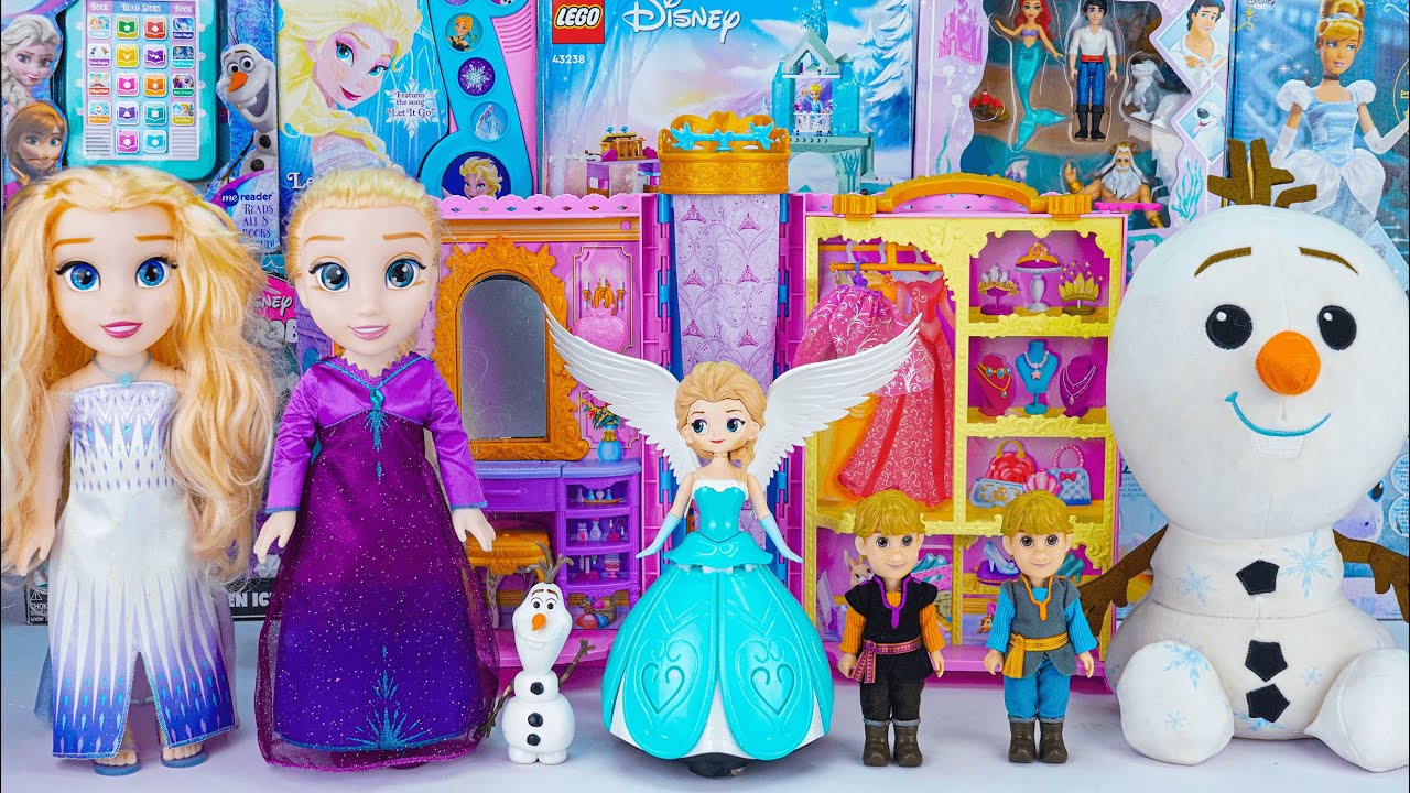 Surprise Unboxing with Disney Princess Clothes and Fashions Playset ASMR| Disney Princess Toy Review