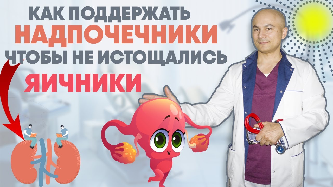 Как поддержать надпочечники чтобы не истощались яичники