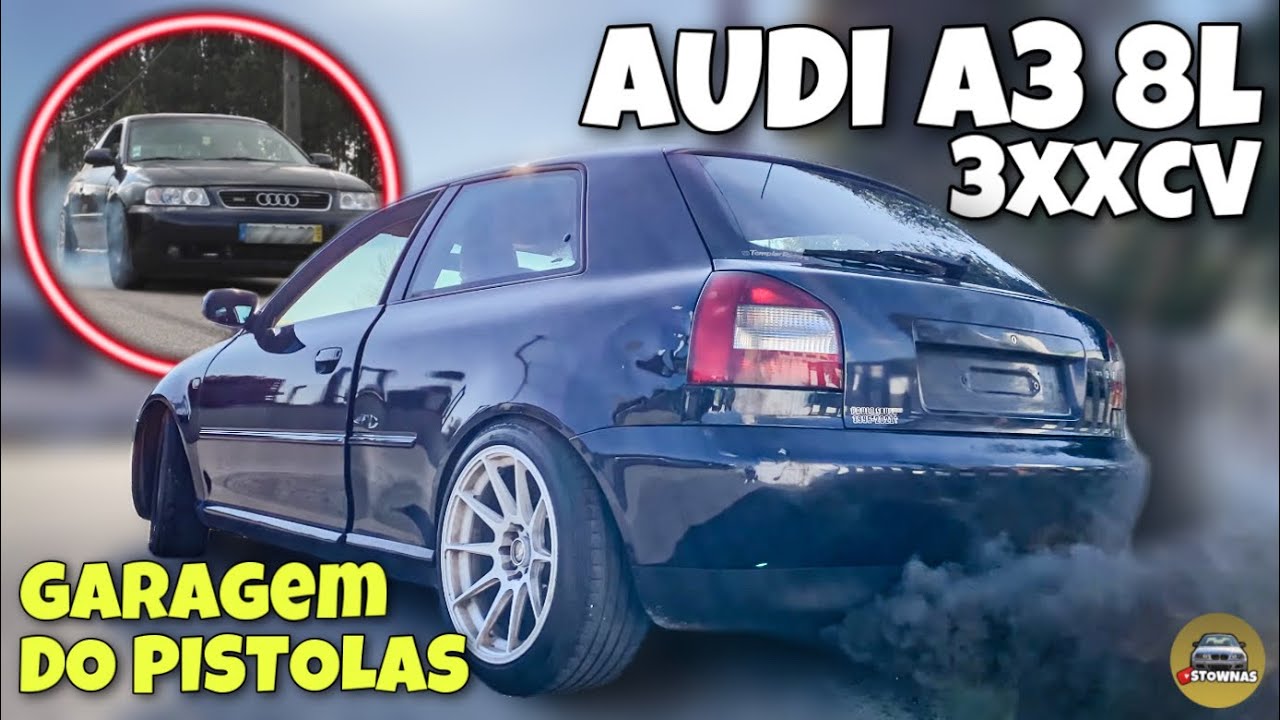 AUDI A3 8L PD130 3XXCV BY GARAGEM DO PISTOLAS & AUTO VAG PERFORMANCE 🍿 | STOWNAS