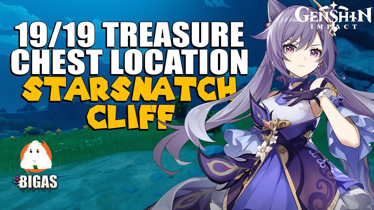 ALL Starsnatch Cliff Chest Location Guide (19/19 Treasure Chest) | Genshin Impact