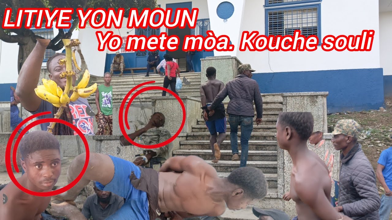 KRIM LITIYE YON MOUN YO METEL KOUCHE SOU MÒA  POU GRENN 50 PE SOS AK YON PAT FIG