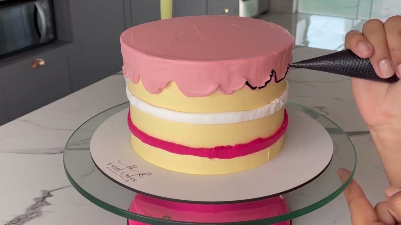 CARTOON CAKE EM CHANTININHO! A tendência de 2023!