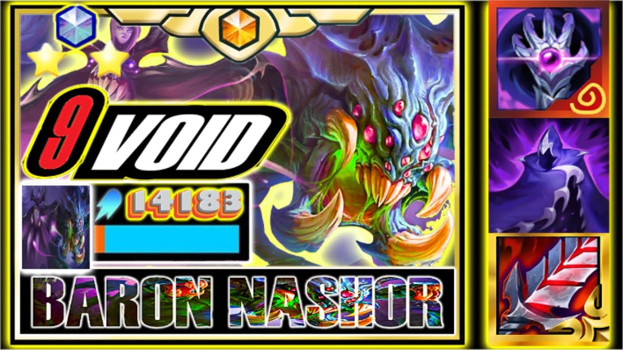 BARON NASHOR –Void Gauntlet– TFT 16 #tft #teamfighttactics #set16