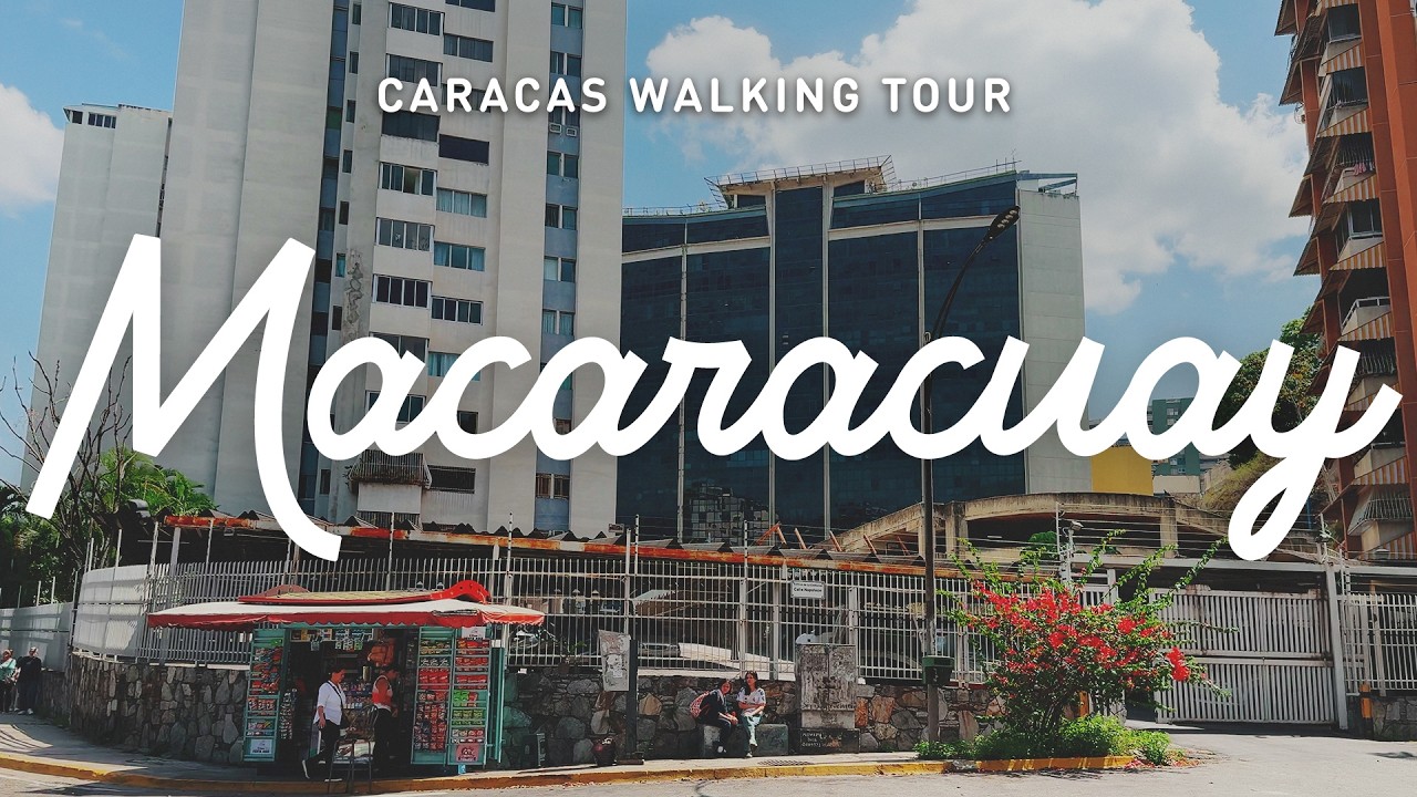 Caracas Walking Tour 4K | Recorriendo Macaracuay y encontramos su Mirador Secreto 🤫