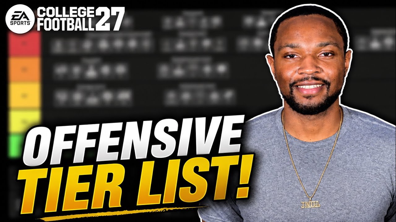 Offensive Recruits Tier List Dynasty CFB27
