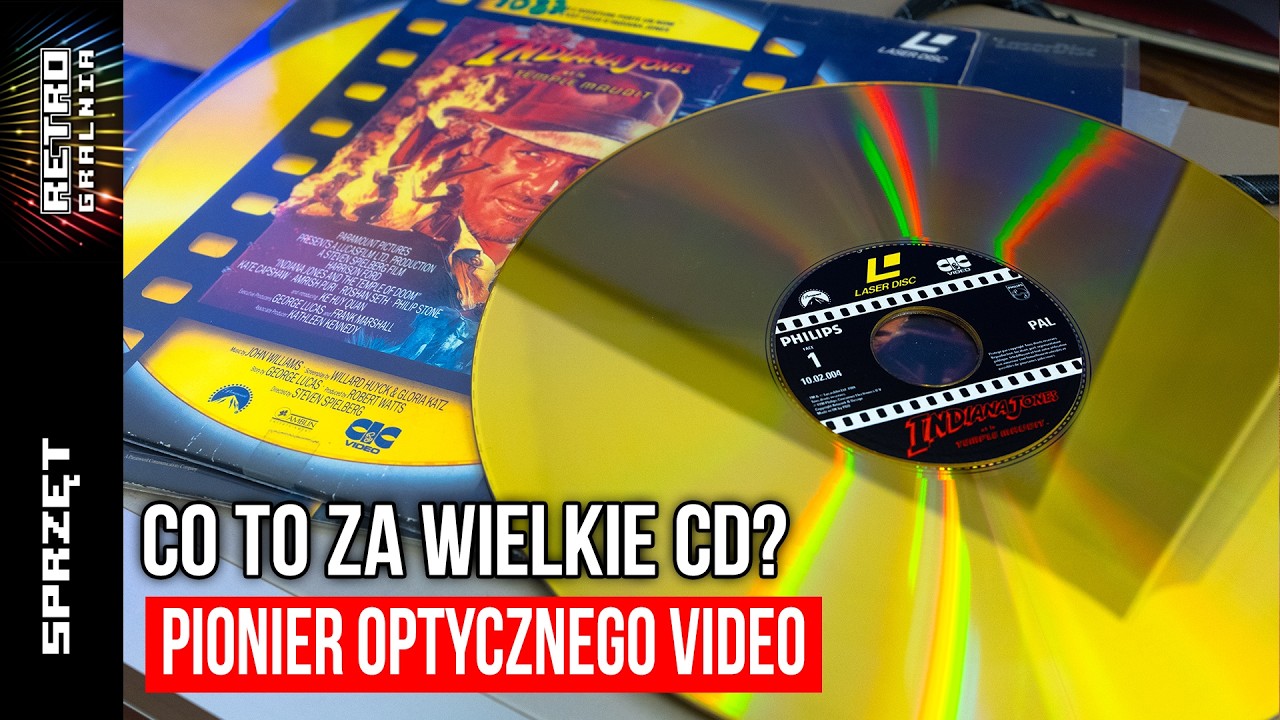 📀 Jak działa Laserdisc? Testujemy zapomniany format wideo z lat 80. i 90.