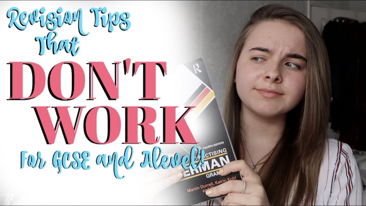 Popular GCSE and A-Level Revision Tips That DON'T Work! | Stop Wasting Your Time And Study Smarter!