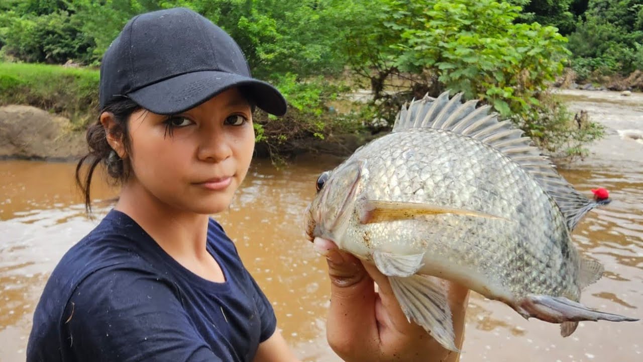 🔴increíble😱gran tilapia atrapa gaby😍El Buen Salvadoreño