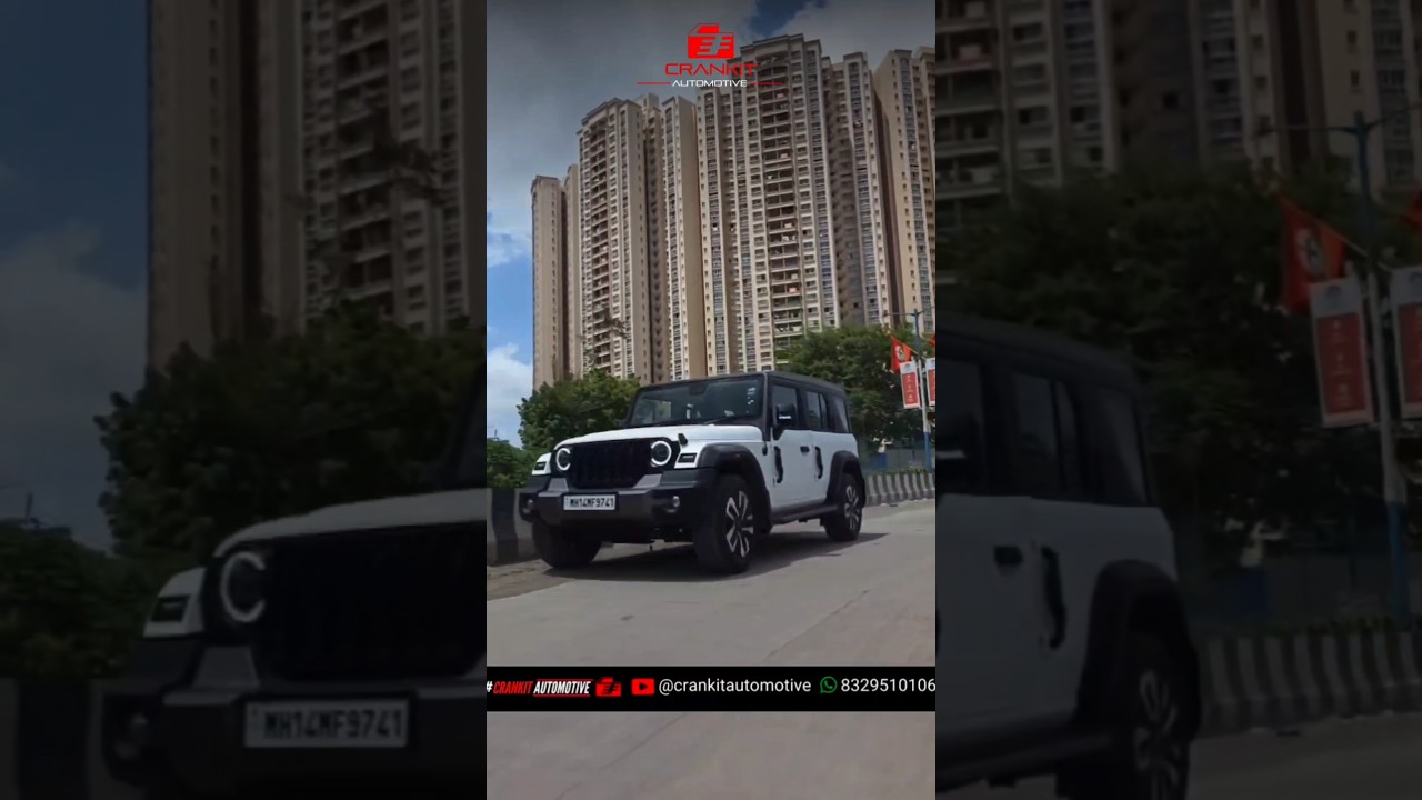 Модификация Thar ROXX Dual Tone в Crankit Automotive | Двухтональный белый Thar ROXX | Thar ROXX PPF